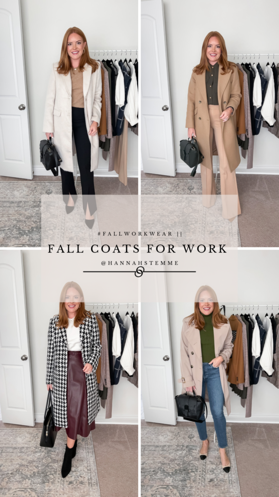 My Favorite Fall Coats To Wear To Work - Oh What A Sight To See